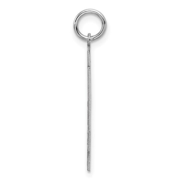 Sterling Silver, Jersey Collection, Large Number 54 Pendant
